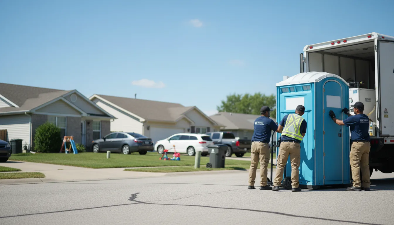 Standard Porta Potty Rentals in Ankeny, IA near me